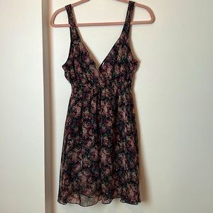 Floral Summer Dress (Pink& Blue)